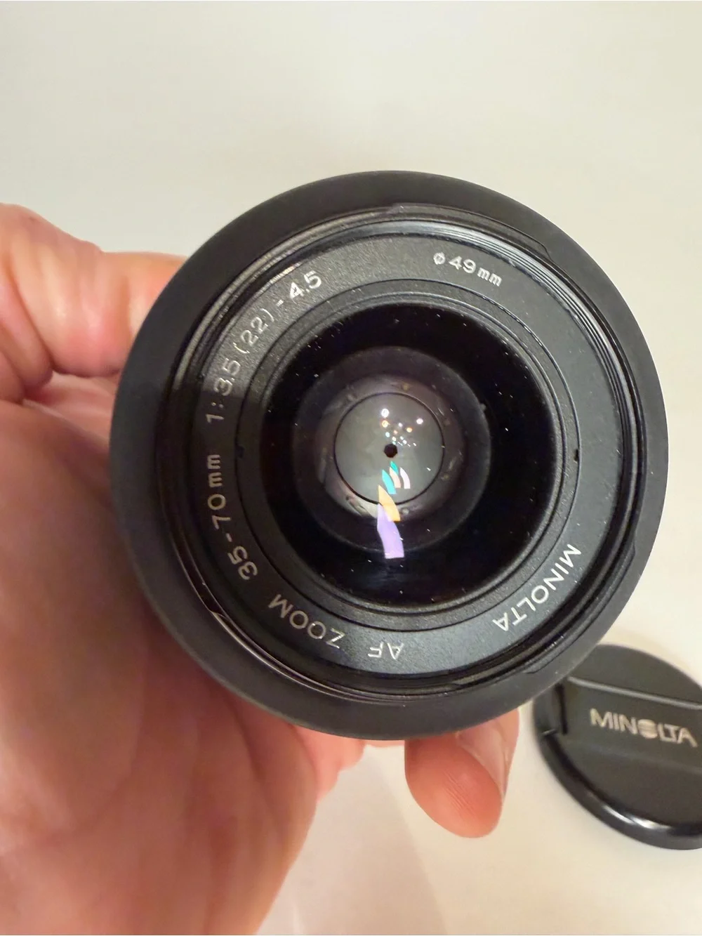 Minolta 35-70mm AF Zoom Lens Mint Condition With Cap